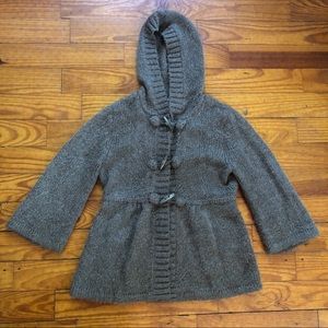 Kenji Mohair / Wool / Alpaca Hooded Cardigan